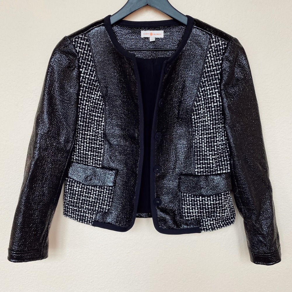 Tory Burch Tweed Blazer